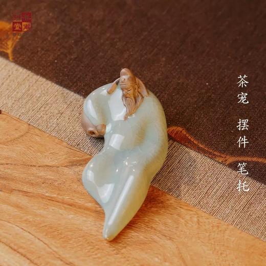 杜甫草堂 饮中八仙·李白醉酒茶宠茶桌装饰文创茶玩送长辈朋友 商品图1
