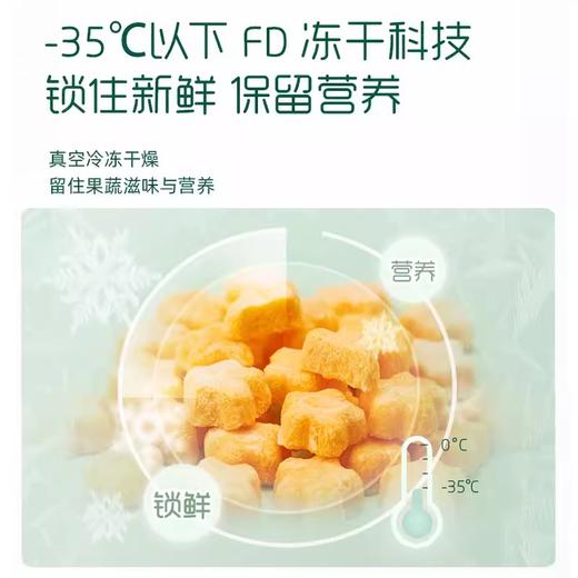 英氏草莓蔓越莓树莓味黄桃橙子西柚味水果果蔬溶溶豆儿童零食18g 商品图9