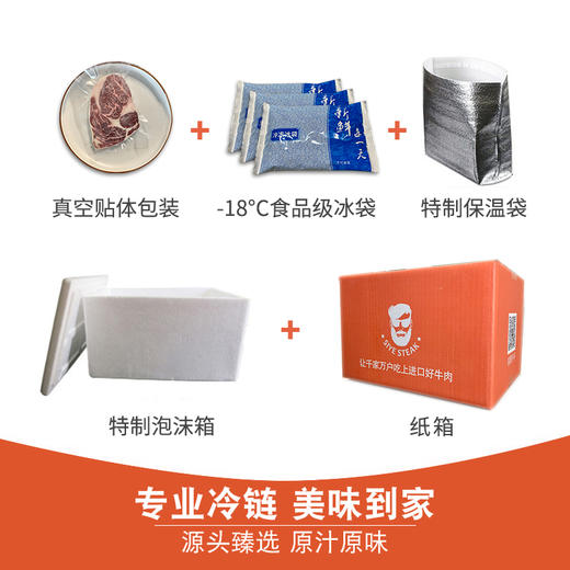 纯血和牛M9+级雪花牛小排 250克 1片 商品图4