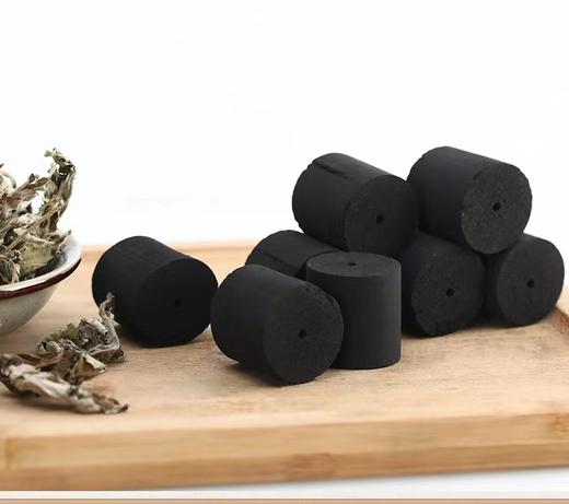【无烟艾柱】1.8*2.7cm 54粒装黑色艾碳陈年无烟艾绒柱 商品图5