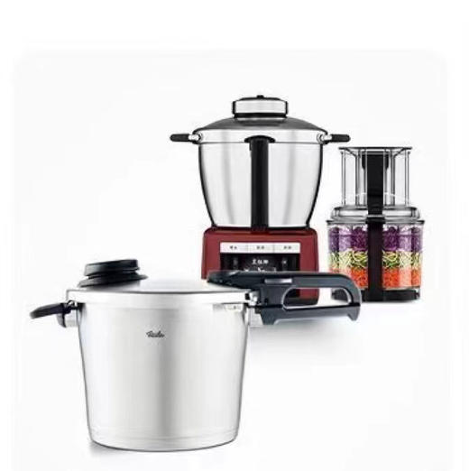 7F Fissler菲仕乐电动食品加工器（多功能食品料理机）+味达维皇家璀璨6升高速快锅 商品图0