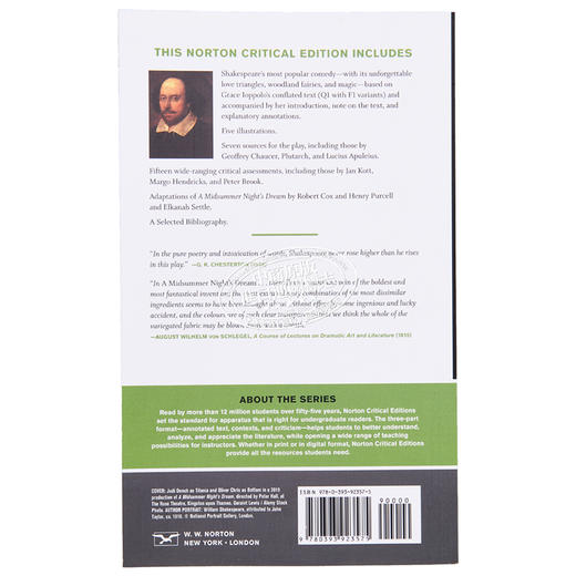 【中商原版】A Midsummer Night’s Dream 英文原版 仲夏夜之梦  William Shakespeare 商品图1