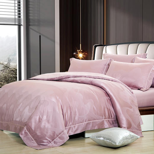 鑫缘 高档丝棉提花四件套 DSK3418 商品图3