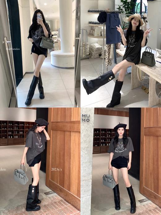 Read Nameless /时髦人才懂的内增高长靴 商品图0