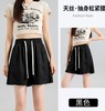 米莎桐-天丝牛仔短裤2023新款夏季透气百搭休闲宽松裤女A字松紧腰时尚 商品缩略图1