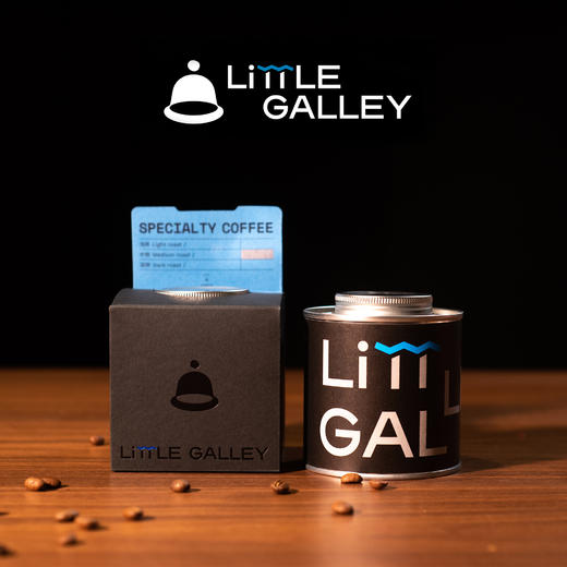 LiTTLE GALLEY 小概率咖啡豆罐100g/盒厦航出品 商品图1