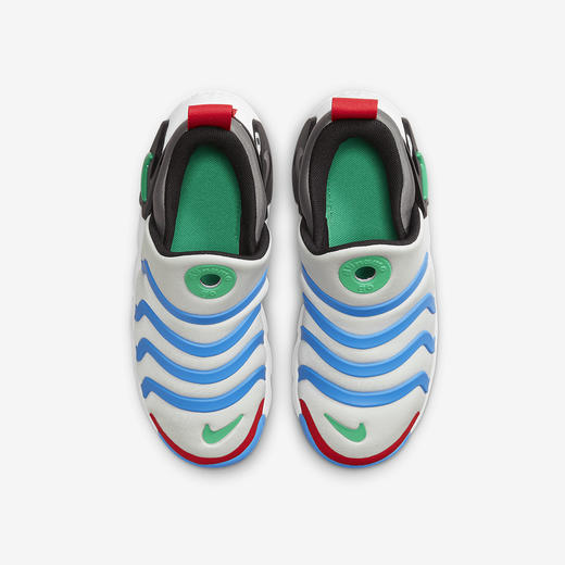 耐克-鞋袜类（夏）G3鞋小童NIKE DYNAMOGOBP白金绿黑蓝 商品图2