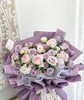 绣球混搭粉玫瑰花束 商品缩略图0