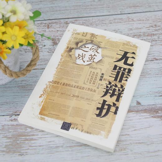 无罪辩护 破茧之战 朱明勇 著 法律 商品图1