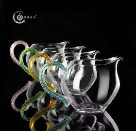 璃匠-高档耐高温玻璃淡然公道杯（250ML）礼盒装