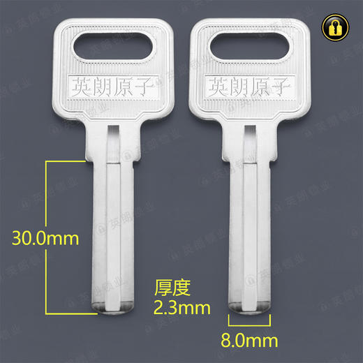 〖5019〗短金点金双叶片 商品图1