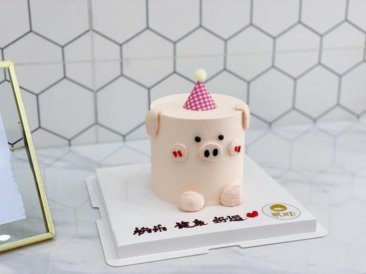 圆柱形萌萌哒小猪小蛋糕 商品图2
