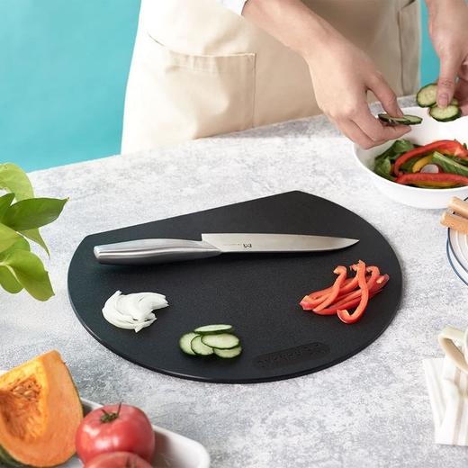 日本进口HANAKO轻量弹力橡胶案板 抗菌D型菜板 商品图6