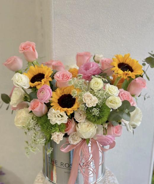 向日葵混搭抱抱桶 商品图0