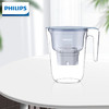 飞利浦（PHILIPS）净水壶家用厨房过滤水壶滤水杯自来水净水器AWP2811BLT 商品缩略图0