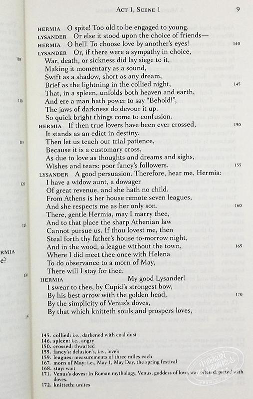 【中商原版】A Midsummer Night’s Dream 英文原版 仲夏夜之梦  William Shakespeare 商品图6