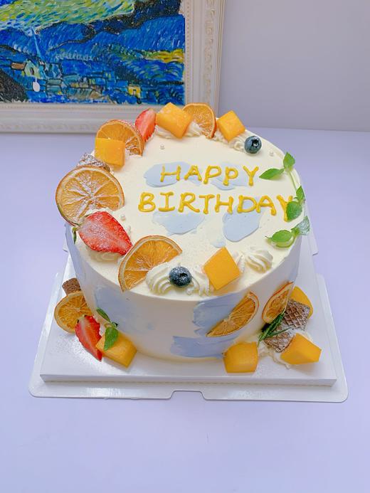 狮子家-简约水果生日蛋糕 纪念日蛋糕 聚会 仪式感必备 健康甜品 商品图0