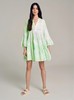 Devotion Twins - ELLA DRESS SHORT - Neon Green/N.Lime/White - 女装 - 连身裙 - 绿色 商品缩略图2