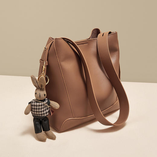 Safiya/索菲娅夏季百搭2023新款菜篮包单肩包包女士斜挎包女包SF9136024Y 商品图1