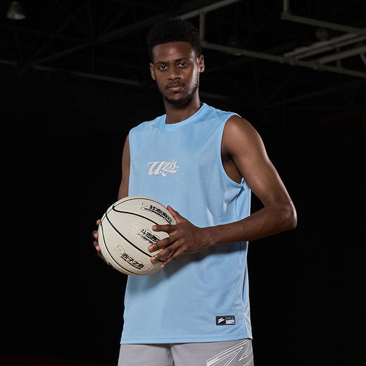 有志者UZIS无袖运动背心男篮球夏季透气网眼投篮健身训练坎肩重塑 商品图2