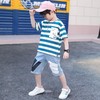男童夏装短袖套装2023新款洋气男孩宝宝衣服潮儿童时髦帅气两件套 商品缩略图2