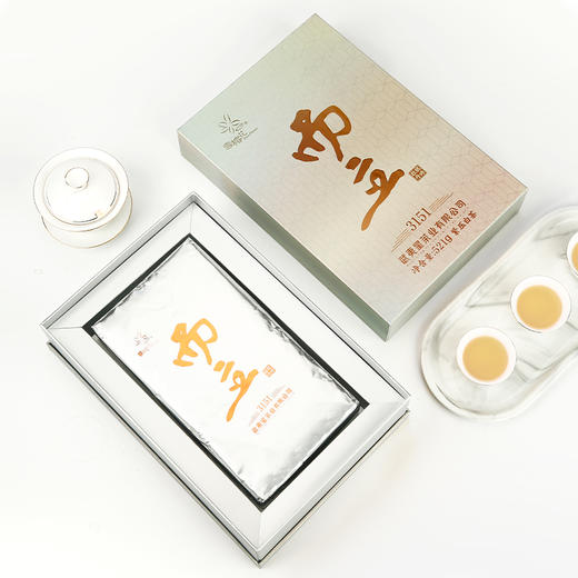 武夷星雪榕花福鼎原料而立3151银装白牡丹饼礼盒装 商品图3