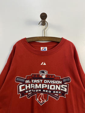 Y2K Vintage Majestic MLB 美国职业棒球大联盟 短袖T恤 _SST(L)