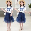 女童连衣裙夏装2023新款儿童洋气长裙大童夏季网纱裙子两件套 商品缩略图3
