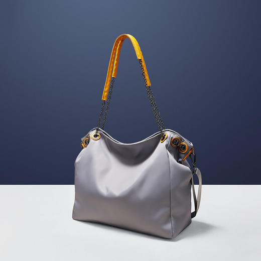 Safiya/索菲娅2023新款水桶包百搭时尚单肩包包女式斜挎包女包SF9151003Y 商品图10