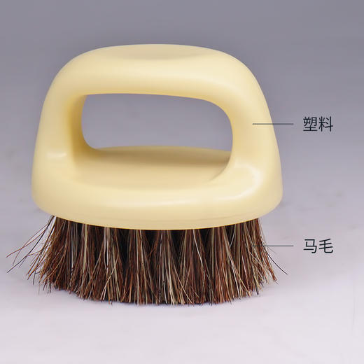 文玩核桃保养刷方便携带马鬃毛刷马尾菩提籽包浆刷软毛便携式棕色 商品图3