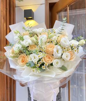 洋桔梗混搭花束