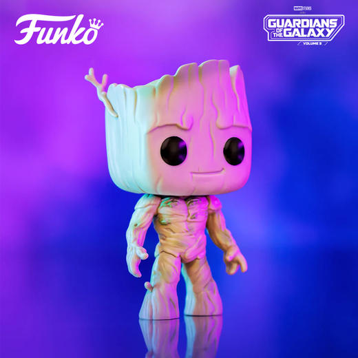 Funko POP! 漫威电影银河护卫队3 Groot格鲁特手办公仔玩偶摆件 67510 商品图1