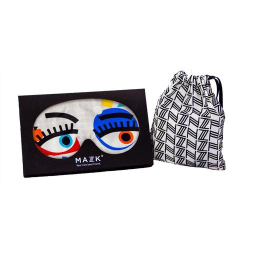 男士真丝眼罩个性舒适睡眠遮光缓解干扰礼物有趣艺术绅士四季适用 商品图14