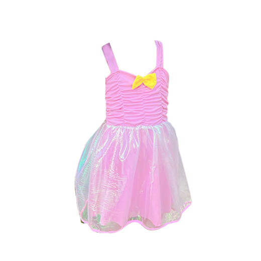 【甜美可爱！夏季新款泳衣】儿童泳衣2023新款，女童中小童连体公主蓬蓬裙，亲肤舒适，让宝宝像公主一样自信迎接每天，穿上网纱度假泳装，无惧阳光沙滩，网纱度假泳装，透气舒适，宝宝穿上就不想脱下！-QQ 商品图4