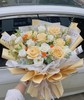 ins风香槟玫瑰花束 商品缩略图0