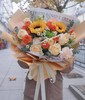 向日葵玫瑰花束 商品缩略图0