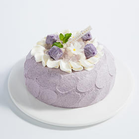 【芋泥控推荐】6英寸芋泥爆爆网红下午茶，Q弹爆爆珠+香浓芋泥馅，口感超丰富！（厦门）