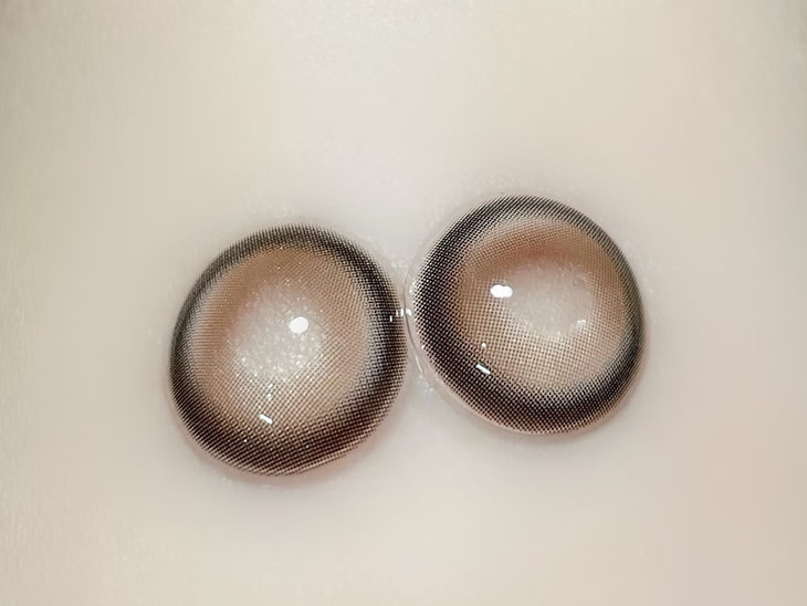 VokiVoki美瞳 年抛隐形眼镜 月光情诗 14.5mm 1副/2片 左右度数可不同-VVCON美瞳网5