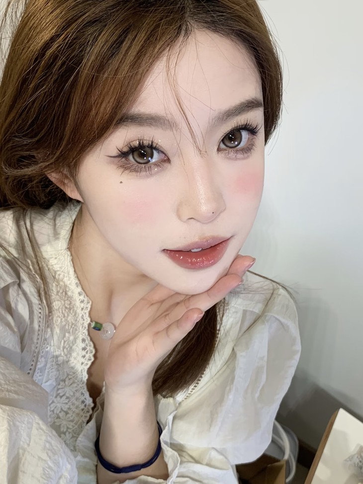 VokiVoki美瞳 年抛隐形眼镜 月光情诗 14.5mm 1副/2片 左右度数可不同-VVCON美瞳网19