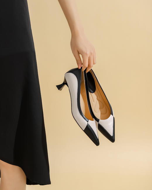 西村名物2023年春季新款玛丽珍女日系jk小皮鞋漆皮学院风粗跟T23AE12381 商品图2