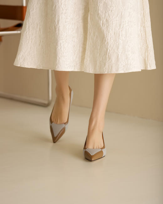 西村名物2023年春季新款玛丽珍女日系jk小皮鞋漆皮学院风粗跟T23AE12381 商品图1