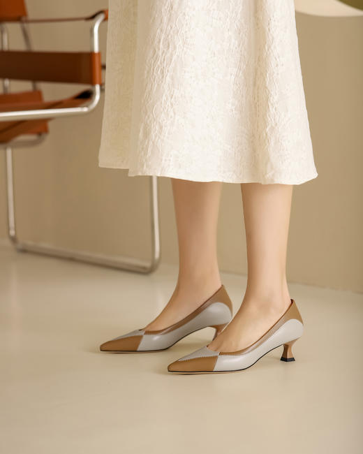 西村名物2023年春季新款玛丽珍女日系jk小皮鞋漆皮学院风粗跟T23AE12381 商品图0