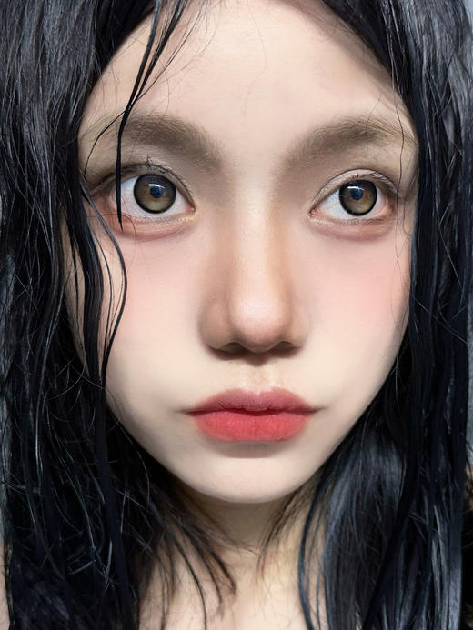 Allecon半年抛款式 · 小腮红&小卧蚕&小青心 · 14.2mm中等直径 · 韩产2片 商品图14