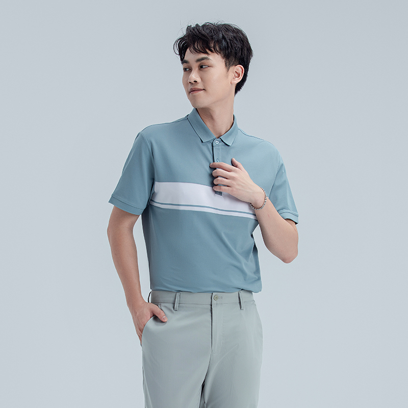 HX 夏季翻领短袖T恤POLO杉Y102320295101/02/03