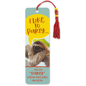 我喜欢聚会 书签 文创周边 Peter Pauper Press 英文原版 
I Like to Party Beaded Bookmark