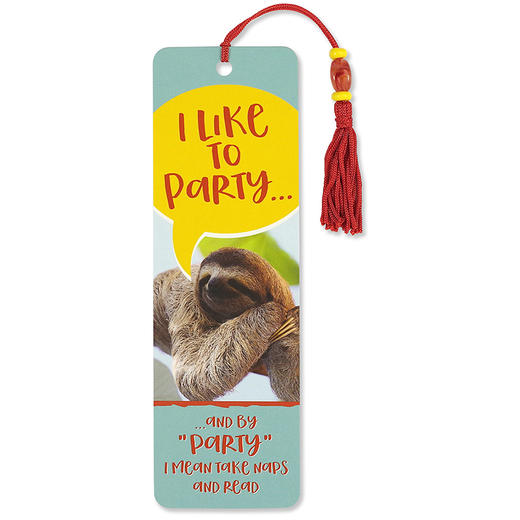 我喜欢聚会 书签 文创周边 Peter Pauper Press 英文原版 
I Like to Party Beaded Bookmark 商品图0