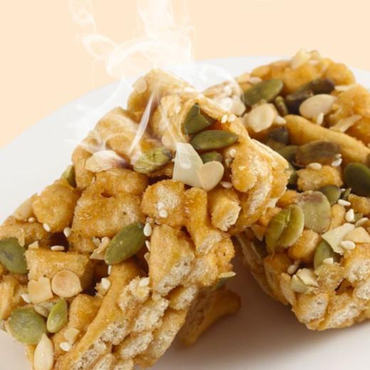 【超值两盒装！木糖醇不单独添加蔗糖苦荞坚果沙琪玛】口感鲜香软糯，清爽不腻营养美味，让你吃出健康美味，糖醇软糯休闲零食糕点早餐健康 商品图5