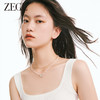 ZEGL蝴蝶人造珍珠叠戴项链女轻奢小众高级感2023年新款双层锁骨链 商品缩略图1