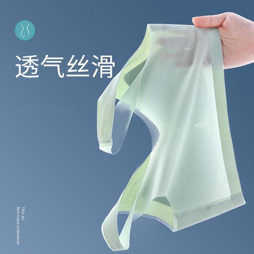 【让彼此更了解！超薄大码美背网纱无痕文胸】超薄透气吸湿散热，亲肤舒适轻盈q弹，薄款透气无钢圈背心式内衣冰丝运动裹胸粉丝专属 商品图2