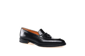 豪麟名鞋都彭男鞋牛皮革皮鞋E32275202黑色